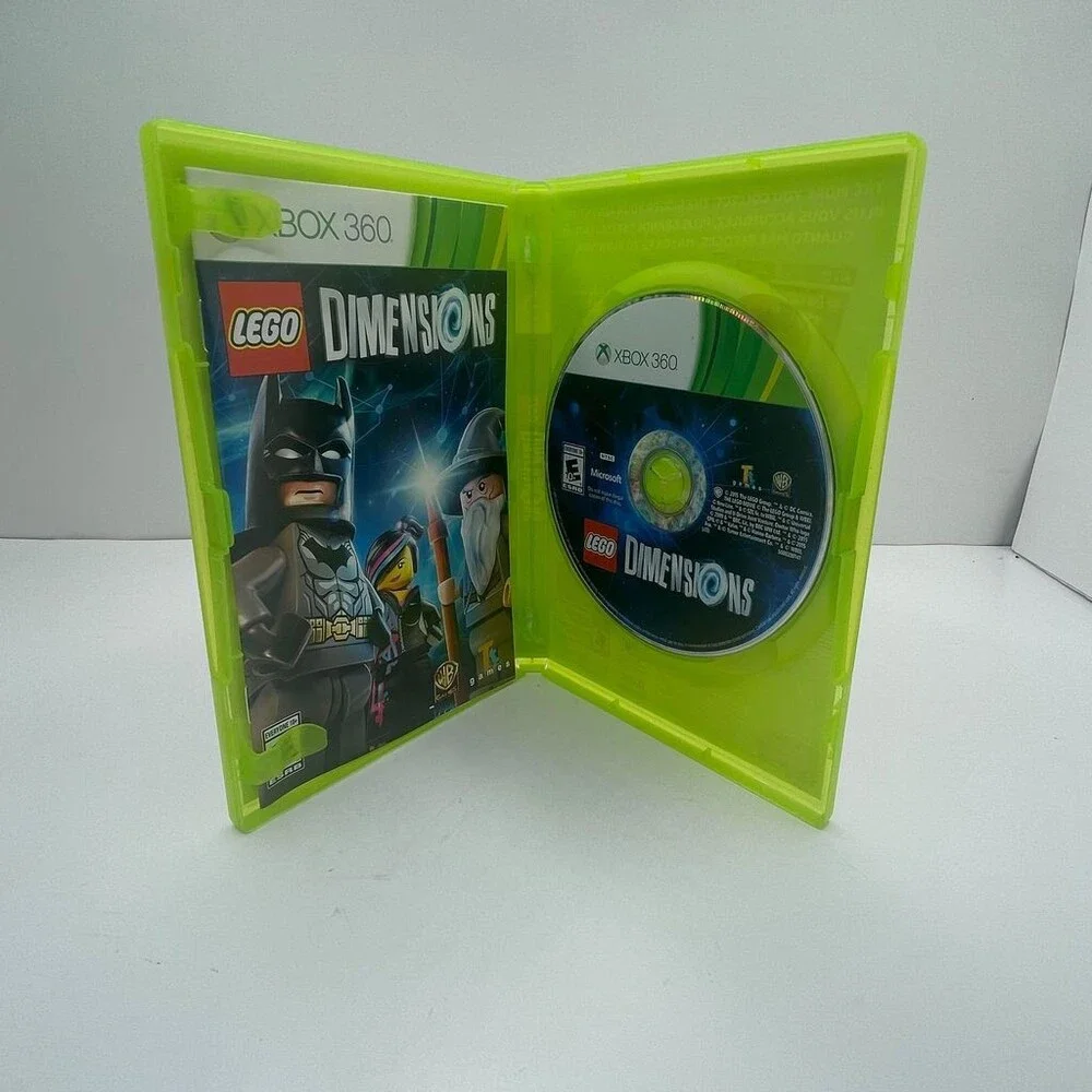 LEGO Dimensions X360 (Microsoft Xbox 360, 2015) Complete W/ Manual